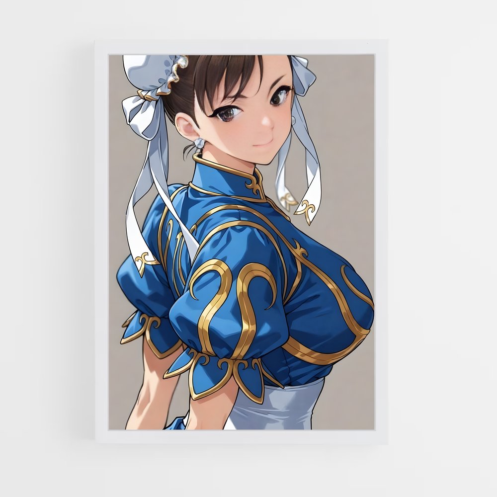 Poster Chun-Li Power – affiche Street Fighter (vue 3)